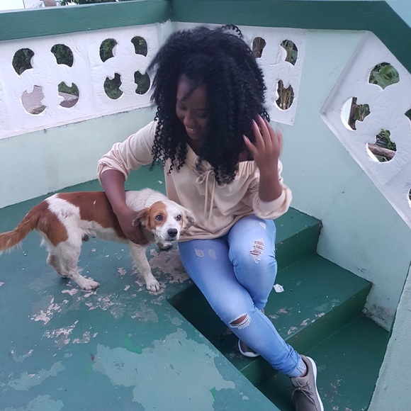 Off-Shoulder Sweater - Cream - Picture 3 of 5